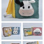 Buggybook Farm Animals Book Free Crochet Pattern