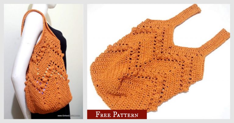 Chevron Summer Bag Free Crochet Pattern