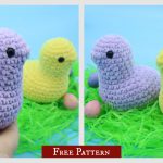 Easter Peeps Amigurumi Free Crochet Pattern