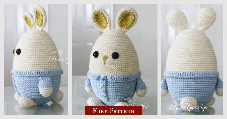 Eggster Bunny Free Crochet Pattern