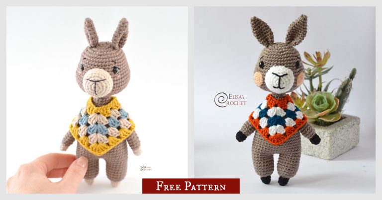 Fernando the Llama Amigurumi Free Crochet Pattern