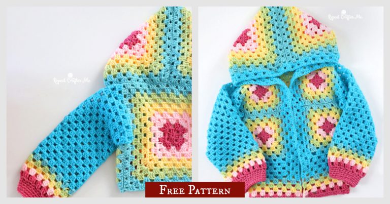 Granny Jacket Free Crochet Pattern