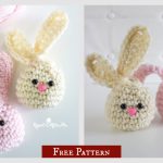 Mini Bunny Baskets Free Crochet Pattern and Video Tutorial