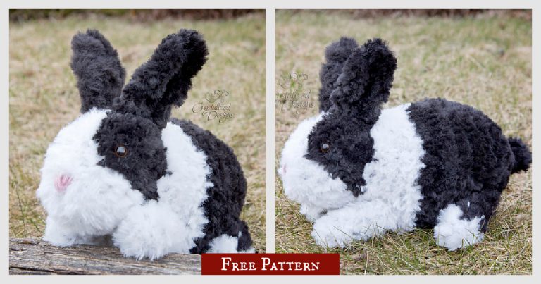 Odie the Bunny Amigurumi Free Crochet Pattern