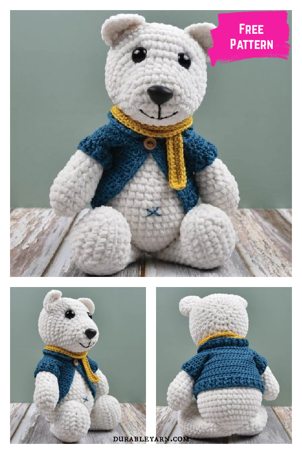 Polar Bear Free Crochet Pattern