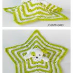 Puppy Lovey Security Blanket Free Crochet Pattern