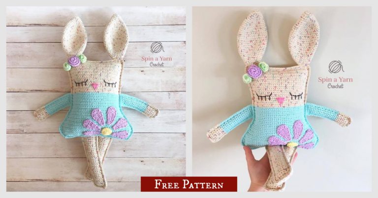 Ragdoll Spring Bunny Free Crochet Pattern