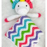 Unicorn Baby Lovey Free Crochet Pattern