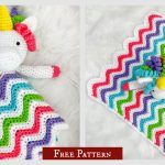 Unicorn Baby Lovey Free Crochet Pattern