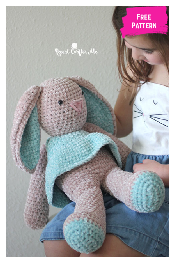Velvet Bunny Free Crochet Pattern