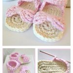 Baby Sandals Free Crochet Pattern