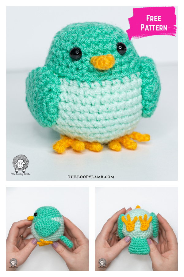 Bubba Bird Free Crochet Pattern 