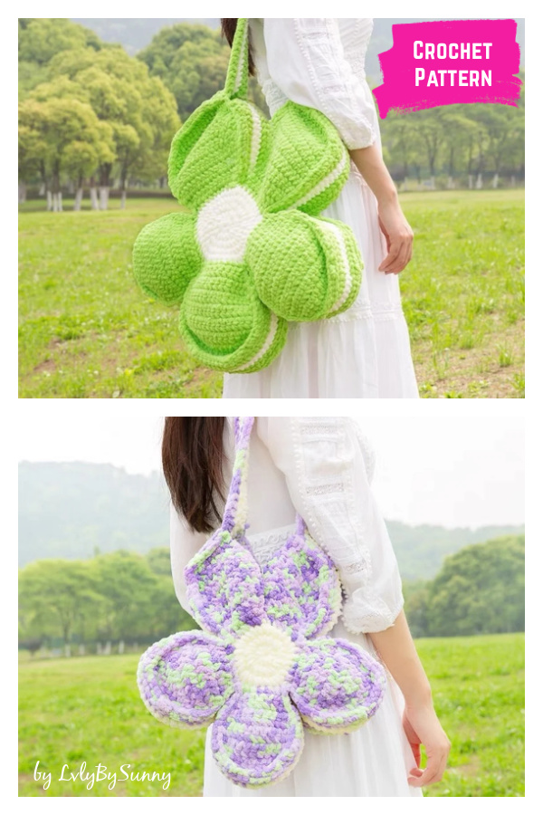 Flower Bag Crochet Pattern