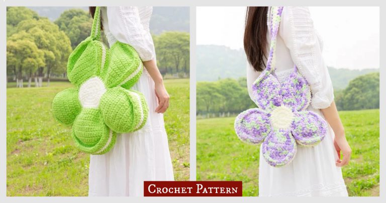 Flower Bag Crochet Pattern