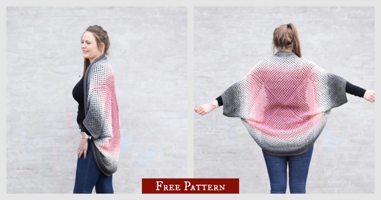 Granny Cardigan Free Crochet Pattern