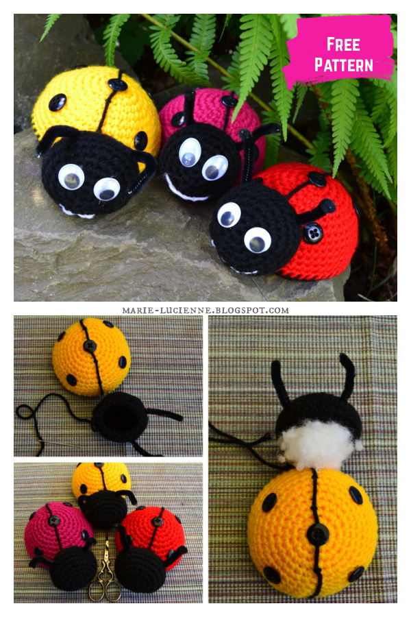 Ladybug Free Crochet Pattern