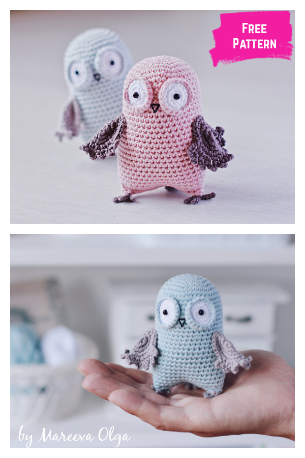 Owl Amigurumi Free Crochet Pattern