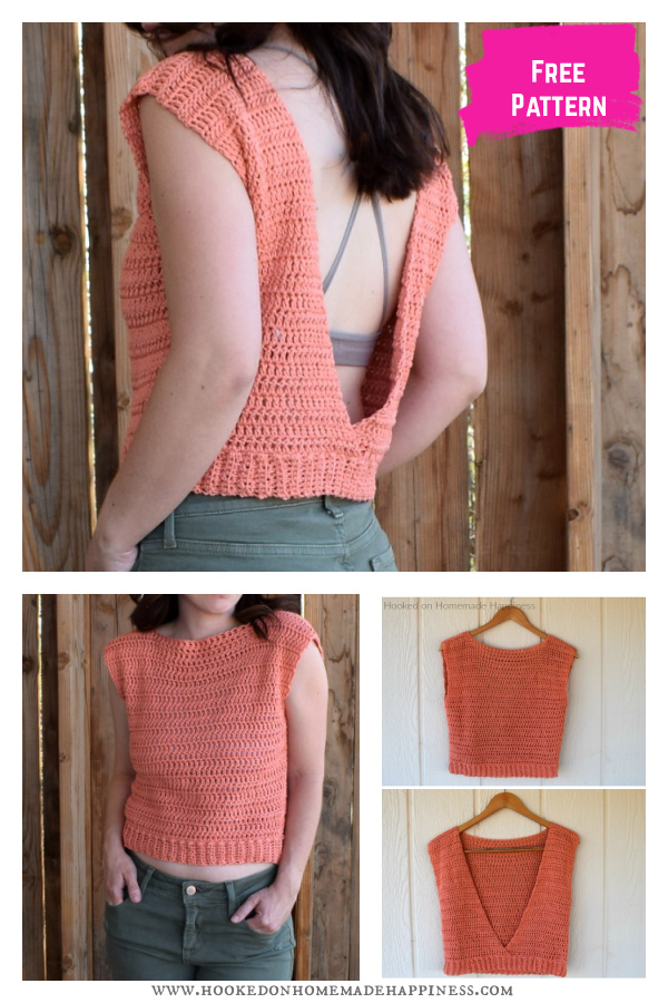 Summer Valley Top Free Crochet Pattern