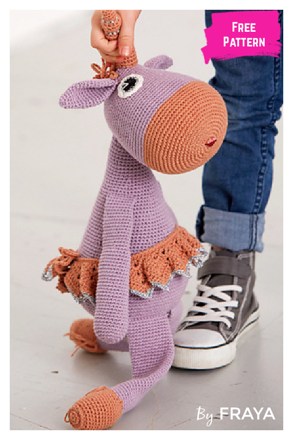 Una Unicorn Free Crochet Pattern