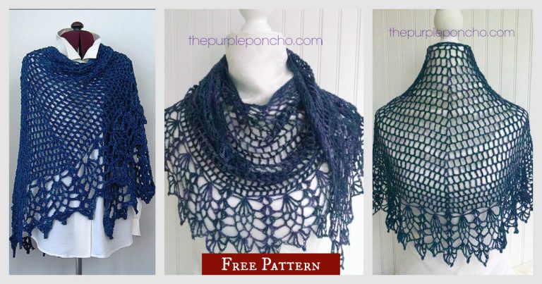 All Shawl Free Crochet Pattern