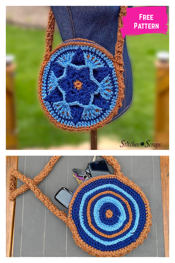 Mandala Bag Free Crochet Pattern