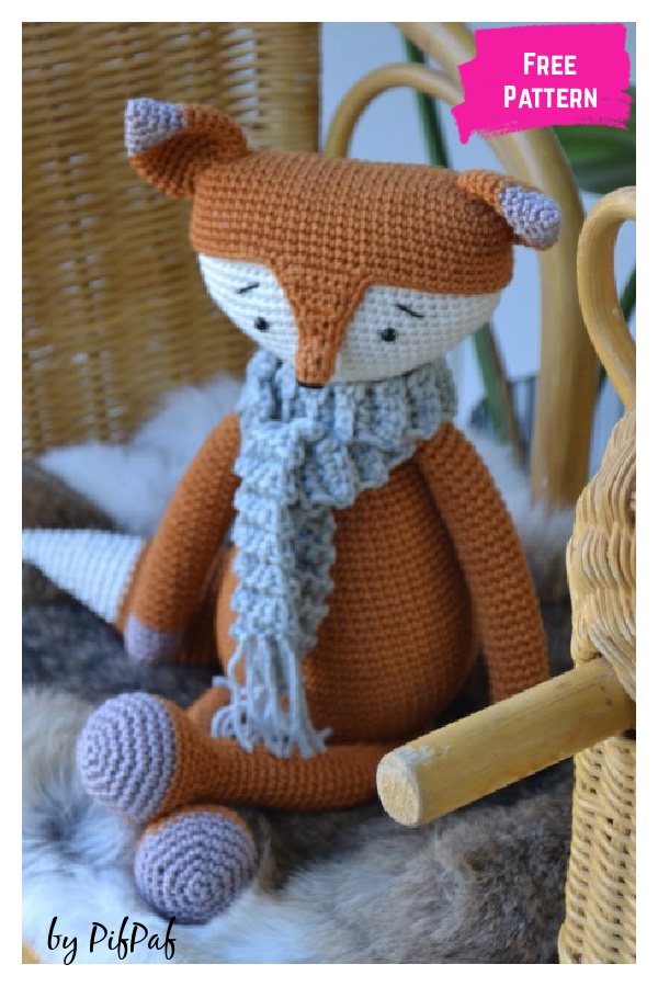 Miko the Fox Free Crochet Pattern