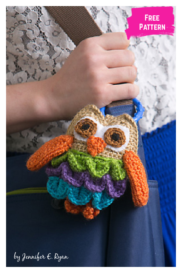 Owl Stroller Pal Free Crochet Pattern 