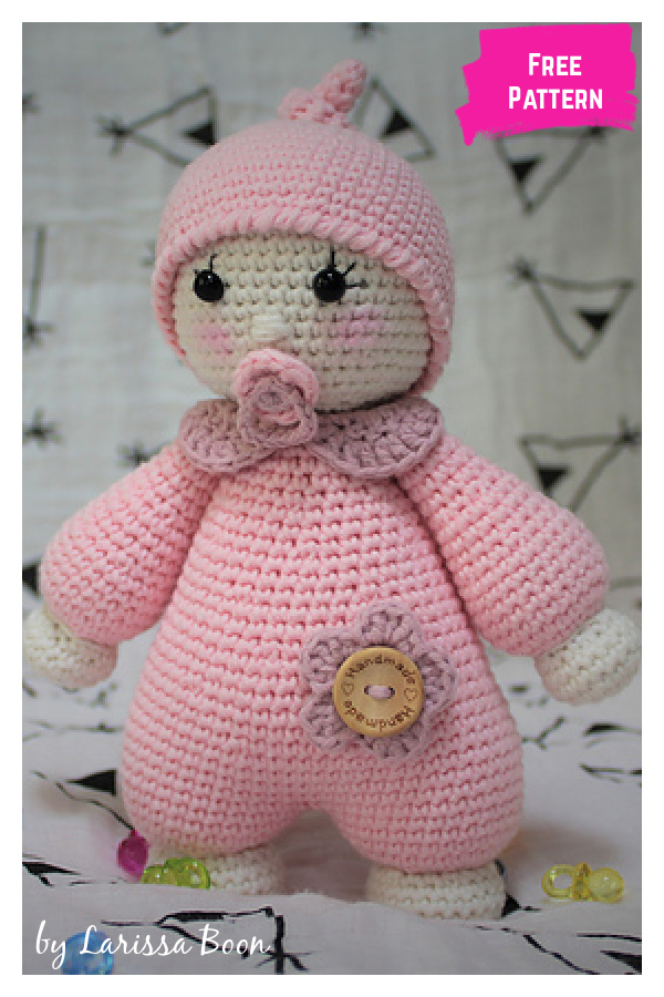 Sleeping Doll Isabelle Free Crochet Pattern