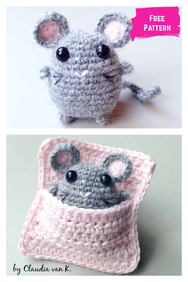 Tuffy Mouse Free Crochet Pattern
