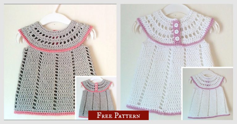 Baby Delight Dress Free Crochet Pattern