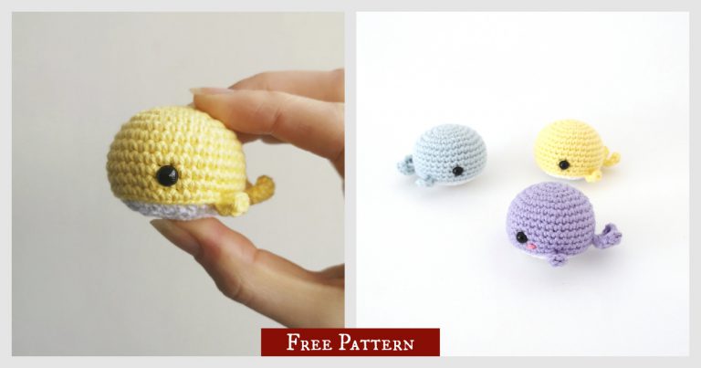 No-Sew Whale Free Crochet Pattern