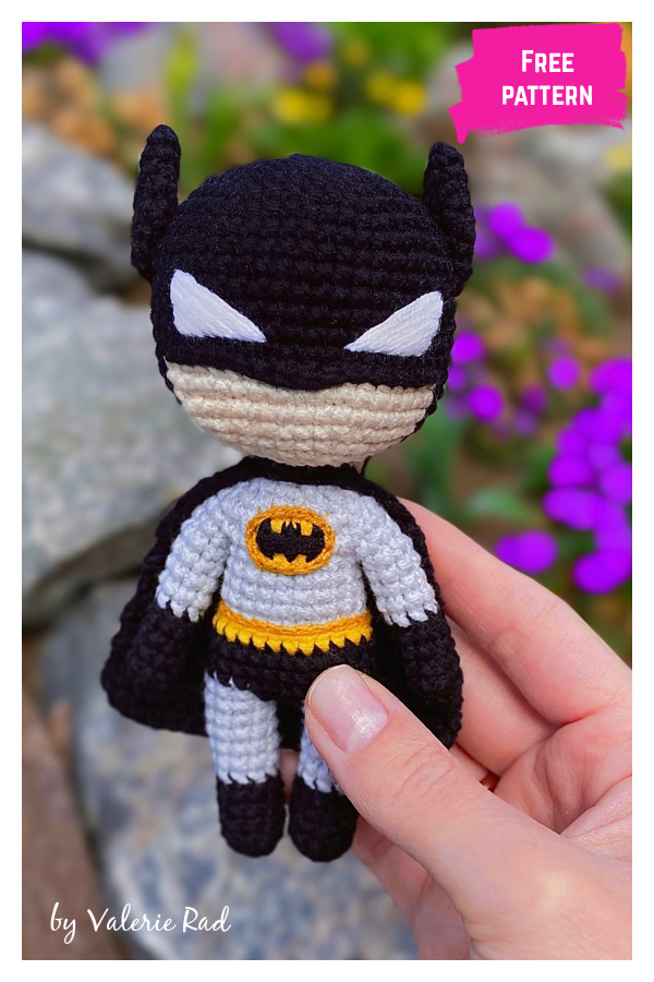 Batman Free Crochet Pattern
