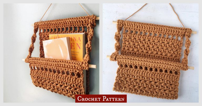 Boho Book Nook Crochet Pattern