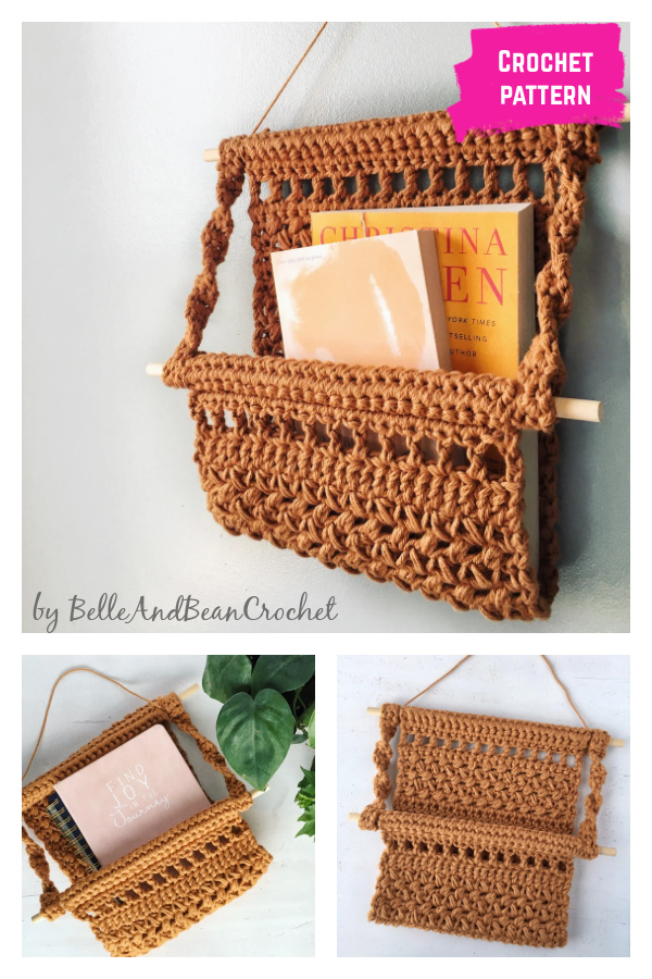 Boho Book Nook Crochet Pattern