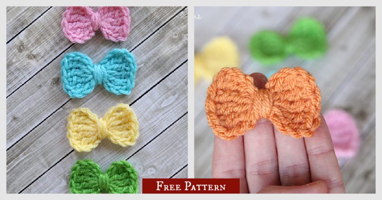 Bow Free Crochet Pattern