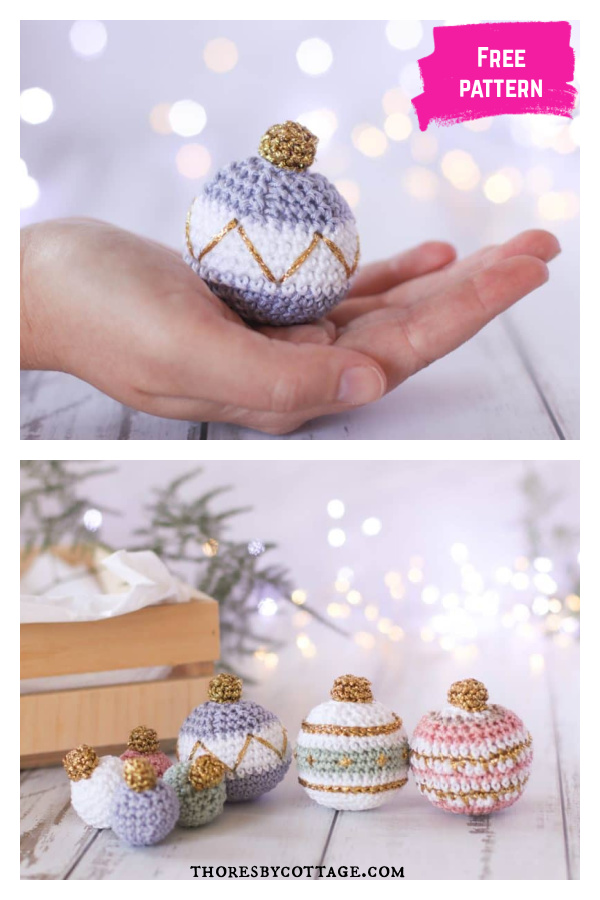Christmas Bauble Free Crochet Pattern