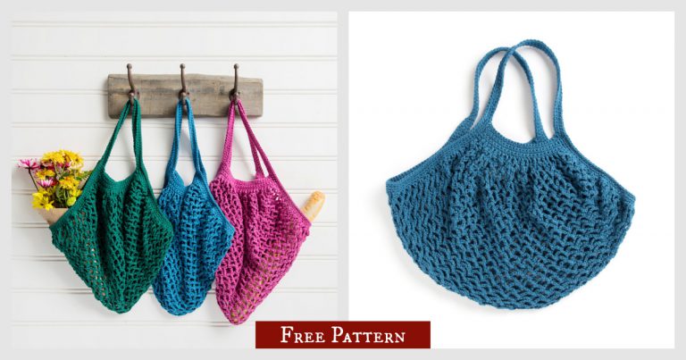 Farming Fresh Market Tote Free Crochet Pattern