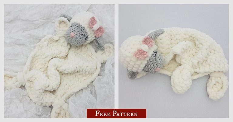 Little Mary Lamb Lovey Free Crochet Pattern
