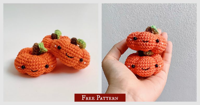 Pumpkin Stuffed Toy Free Crochet Pattern