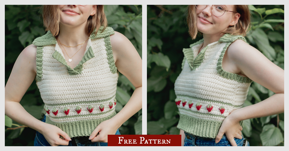 Crochet Strawberry Plush - FREE Pattern + Video Tutorial - Hayhay Crochet