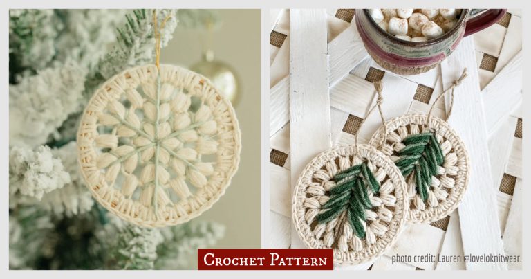 Christmas Ornament Crochet Pattern