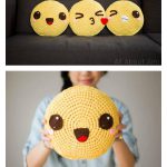 Emoji Pillows Free Crochet Pattern