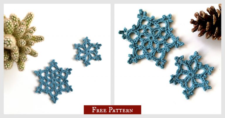 Snowflakes Free Crochet Pattern