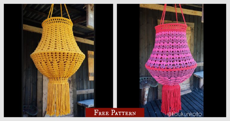 Venice Lantern Free Crochet Pattern