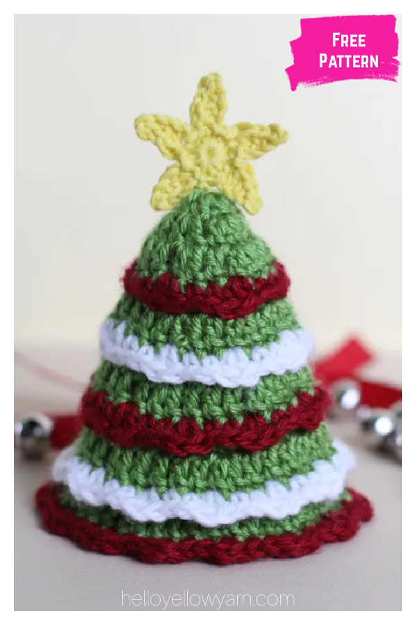 Christmas Tree Free Crochet Pattern 
