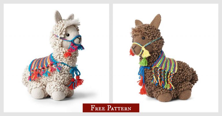 Llama No Drama Free Crochet Pattern and Video Tutorial