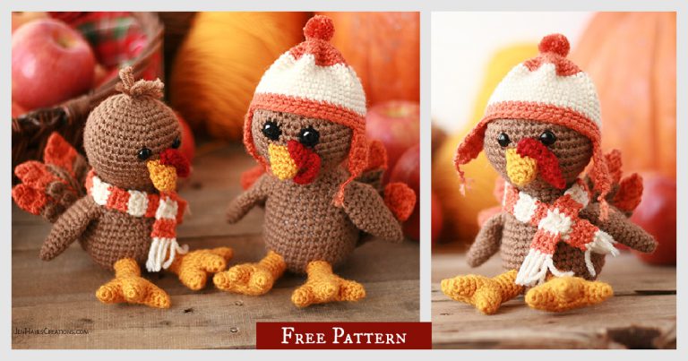 Turkey Amigurumi Free Crochet Pattern