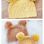 Buttercup Beanie Free Crochet Pattern