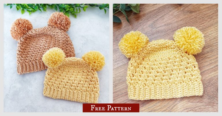 Buttercup Beanie Free Crochet Pattern