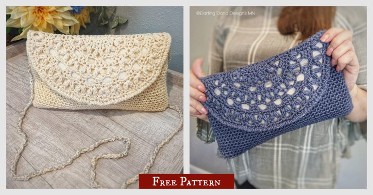 Dehlia Clutch Free Crochet Pattern